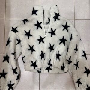 Cropped Star Sweater